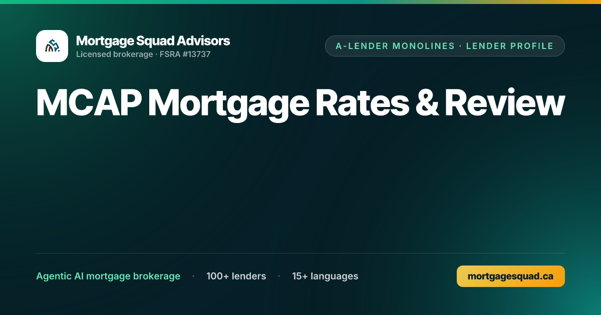 MCAP Mortgage Rates & Review
